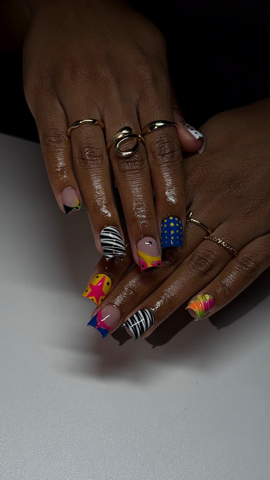 Pressed|colorfully